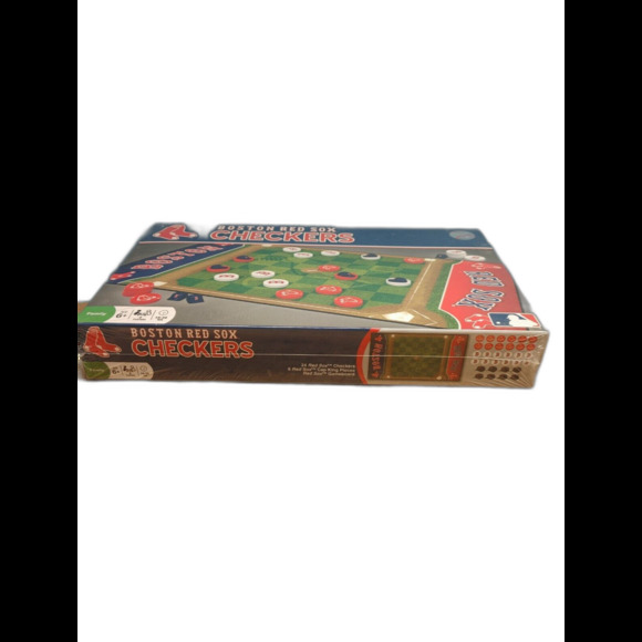 Boston Red Sox Checkers Board Game Masterpieces Inc. MLB Baseball Field - Picture 5 of 6